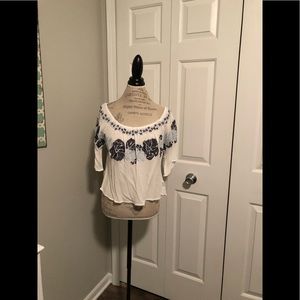 🦋 EUC gimmicks by BKE Off the Shoulder Blouse